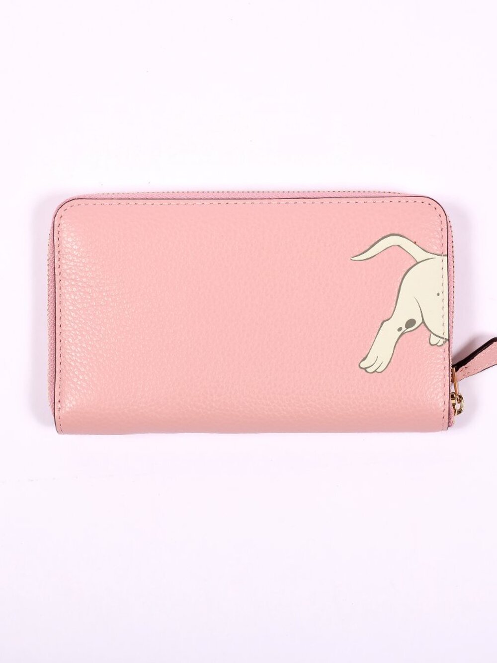 Coach x Disney 101 Dalmatians Pink Leather Zip Around Wallet 91191 NWT Box - Picture 2 of 5